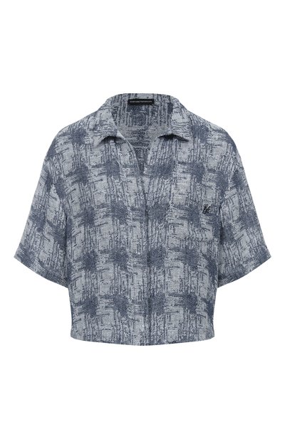 Женская льняная рубашка EMPORIO ARMANI, арт. EW000871/AF12524