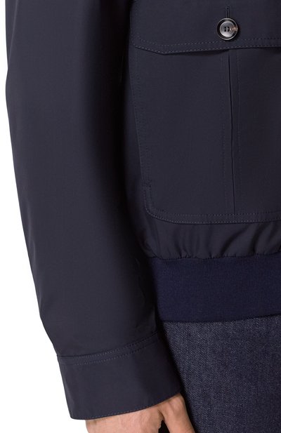 Шелковый бомбер BRIONI, арт. SLT90L-O2401, фото 5