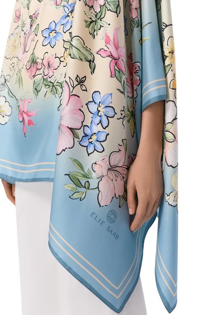 Шелковый топ ELIE SAAB, арт. 710010413, фото 5