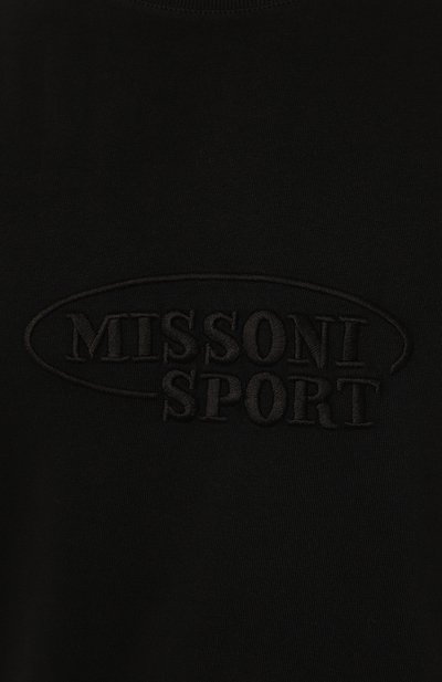 Хлопковая футболка MISSONI, арт. TS24SL05/BJ00GY, фото 5