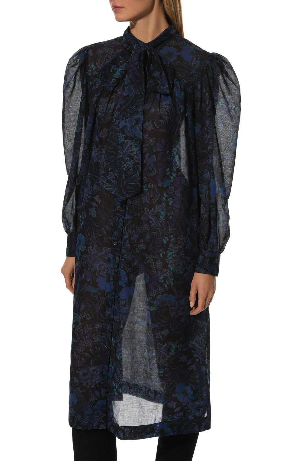 Хлопковое платье DRIES VAN NOTEN, арт. 222-031014-5130, фото 3