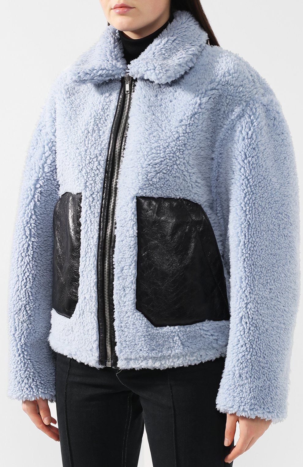 Двусторонняя дубленка из овчины MCQ SWALLOW, арт. 504863/RLL07, фото 6