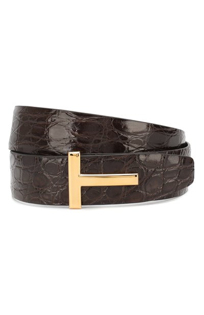 Ремень из кожи каймана TOM FORD, арт. TB178T-A19/CYAC, фото 1