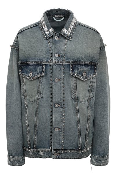 Джинсовая куртка MIU MIU, арт. GWB132-1ZV6-F0013, фото 1