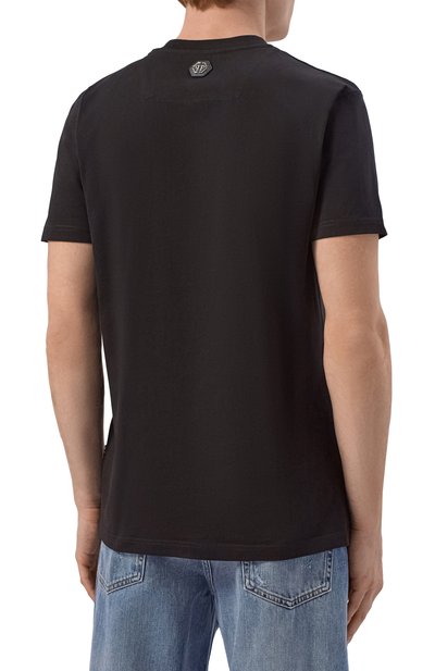 Хлопковая футболка PHILIPP PLEIN, арт. SAFC MTK8837 PJY002N, фото 4