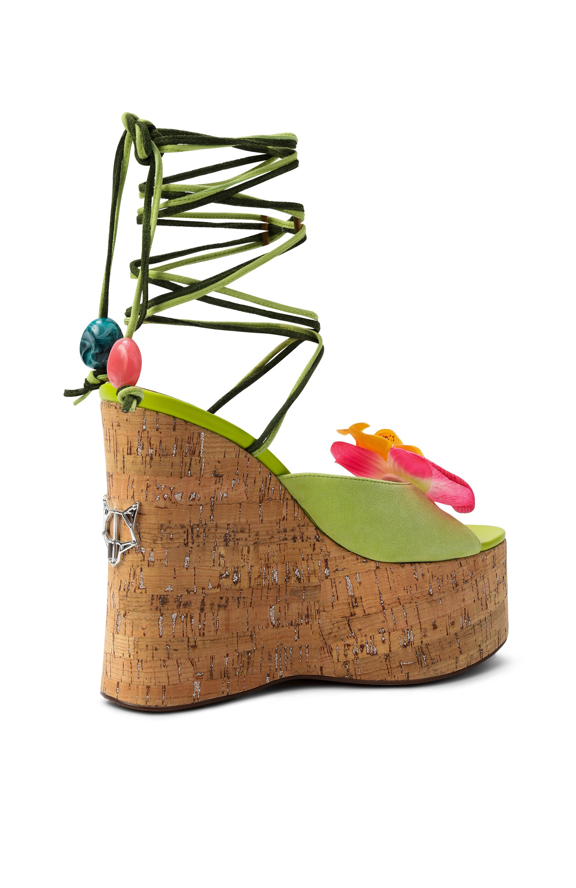 Кожаные босоножки sunflower NAKED WOLFE, арт. SUNFL0WER/KID SUEDE, фото 5