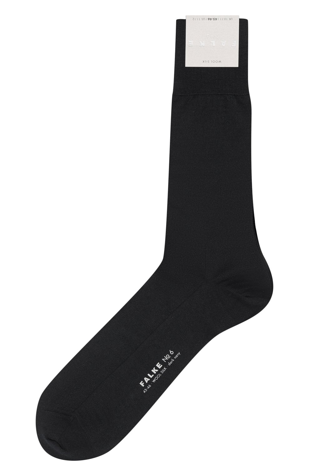 Носки из шерсти и шелка FALKE темно-синего цвета по цене 6290 руб., арт. 14451., фото 1 Носки из шерсти и шелка FALKE, арт. 14451., фото 1