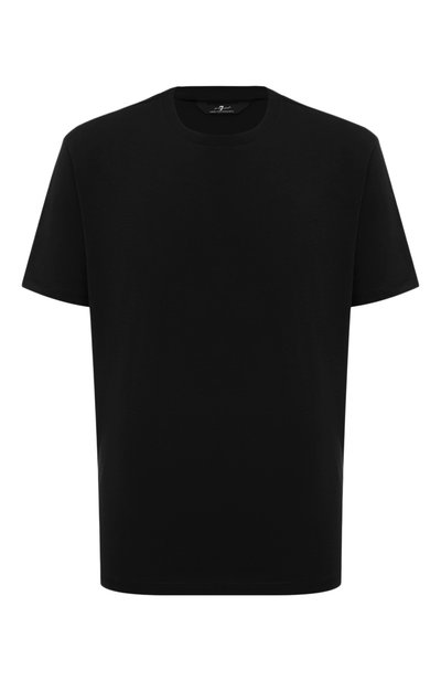 Мужская хлопковая футболка 7 FOR ALL MANKIND, арт. JSIM237LBK