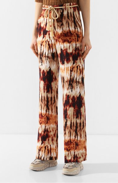 Брюки с поясом NANUSHKA, арт. GIADA_TIE DYE PRINT_CUPR0, фото 3