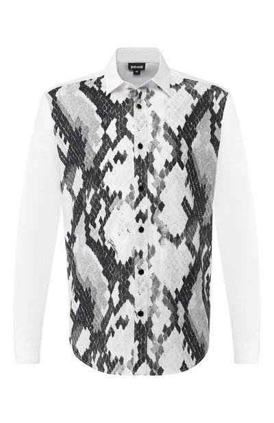 Хлопковая рубашка JUST CAVALLI, арт. S01DL0208/N38909, фото 1