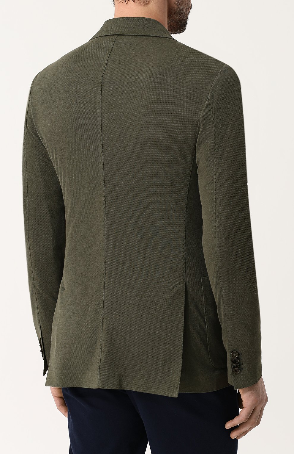 Пиджак из хлопка и шелка LORO PIANA, арт. FAE8388, фото 4