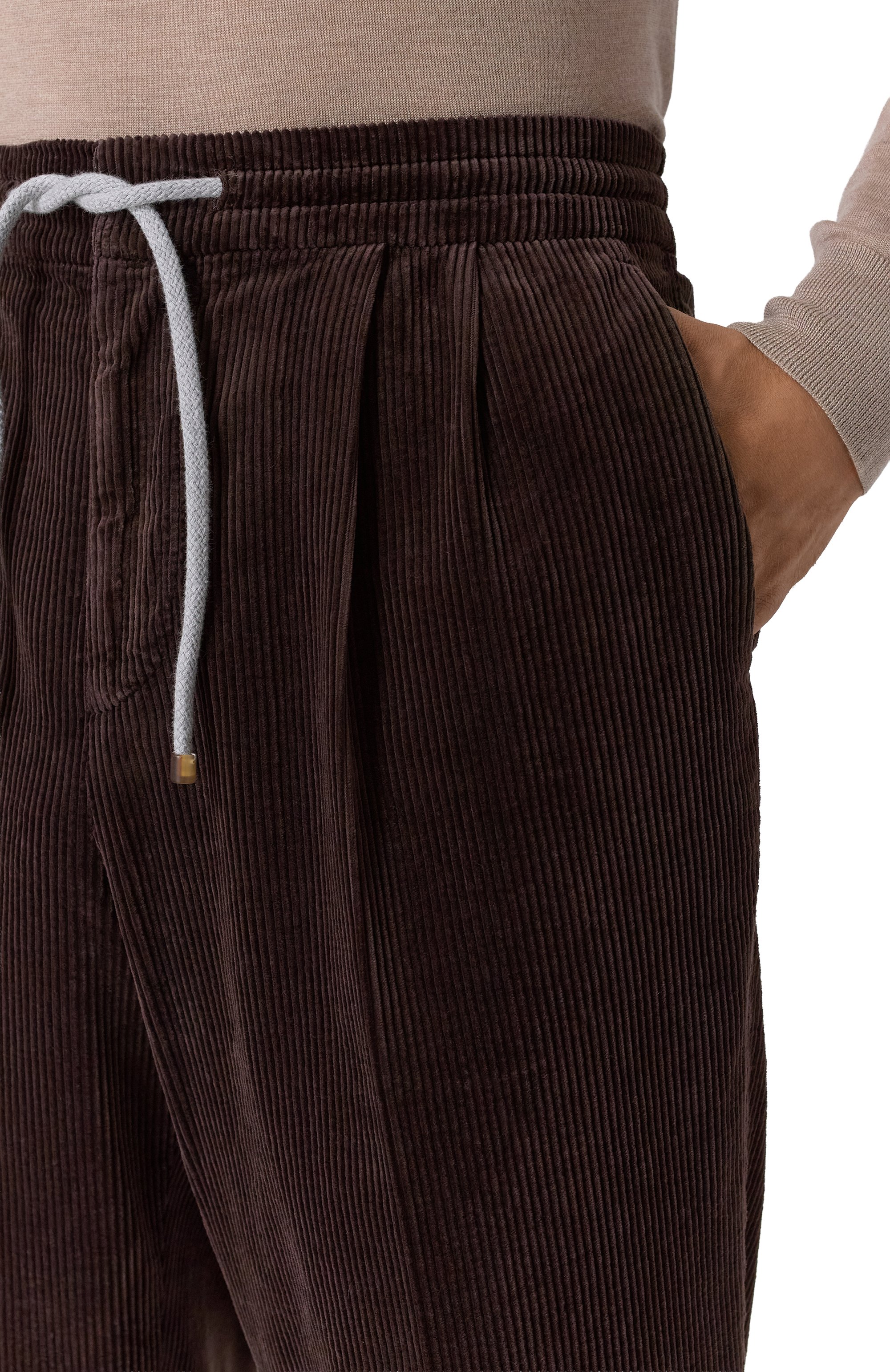 Вельветовые брюки BRUNELLO CUCINELLI, арт. M280UE1710, фото 5