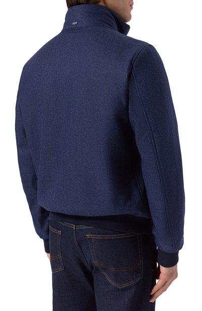 Бомбер из шерсти и кашемира HERNO, арт. GI000611U/33351, фото 4