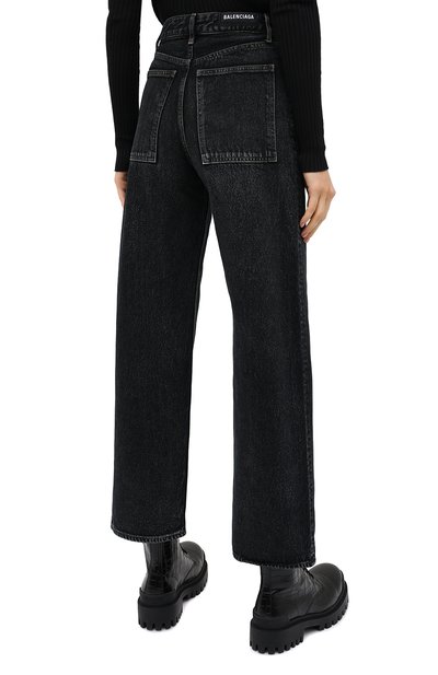 Джинсы BALENCIAGA темно-синего цвета по цене 45300 руб., арт. 626098/TIW25, фото 5 Джинсы BALENCIAGA, арт. 626098/TIW25, фото 5