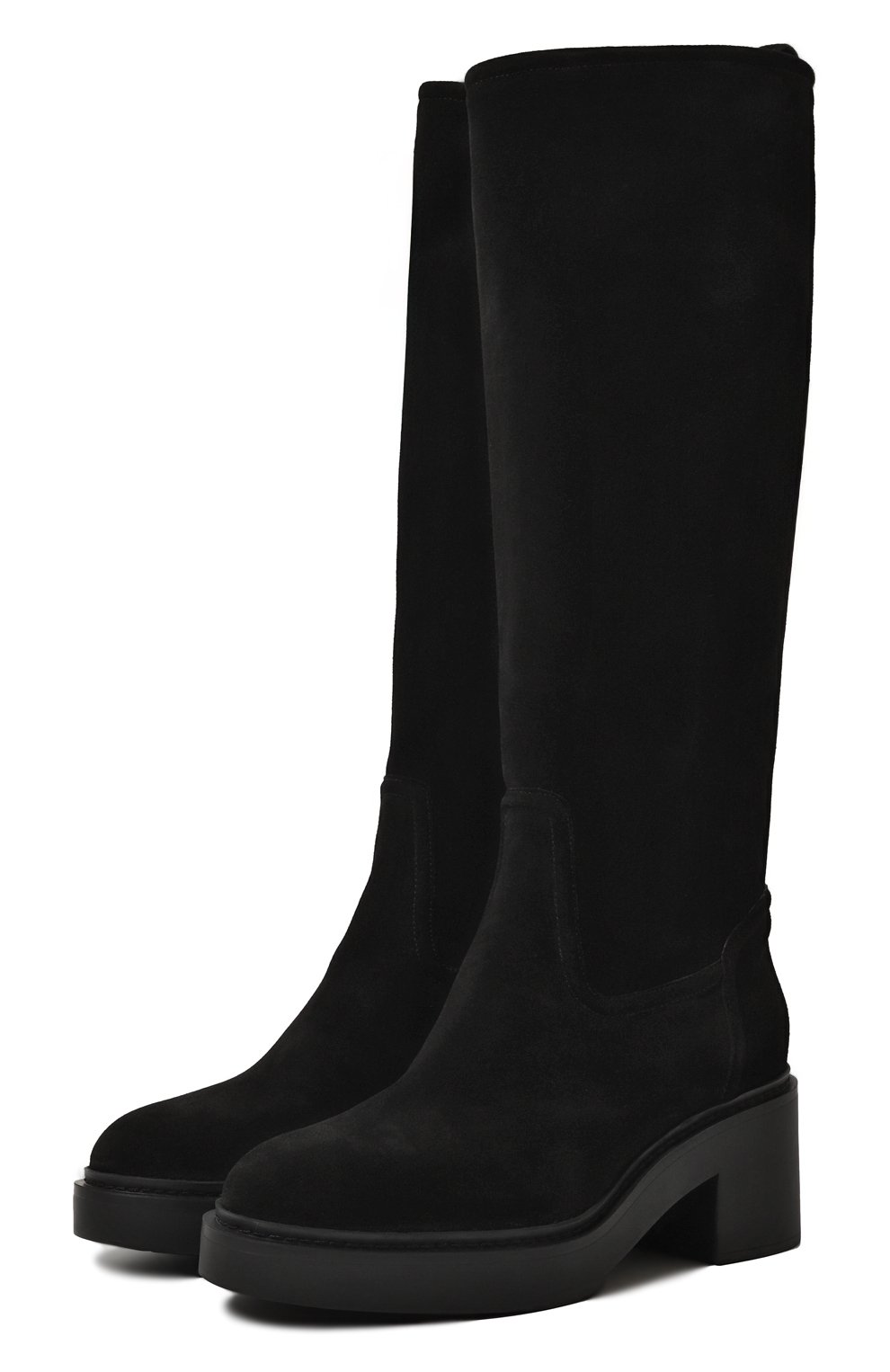 Замшевые сапоги SANTONI, арт. WSHG71427SM0KPYL, фото 1