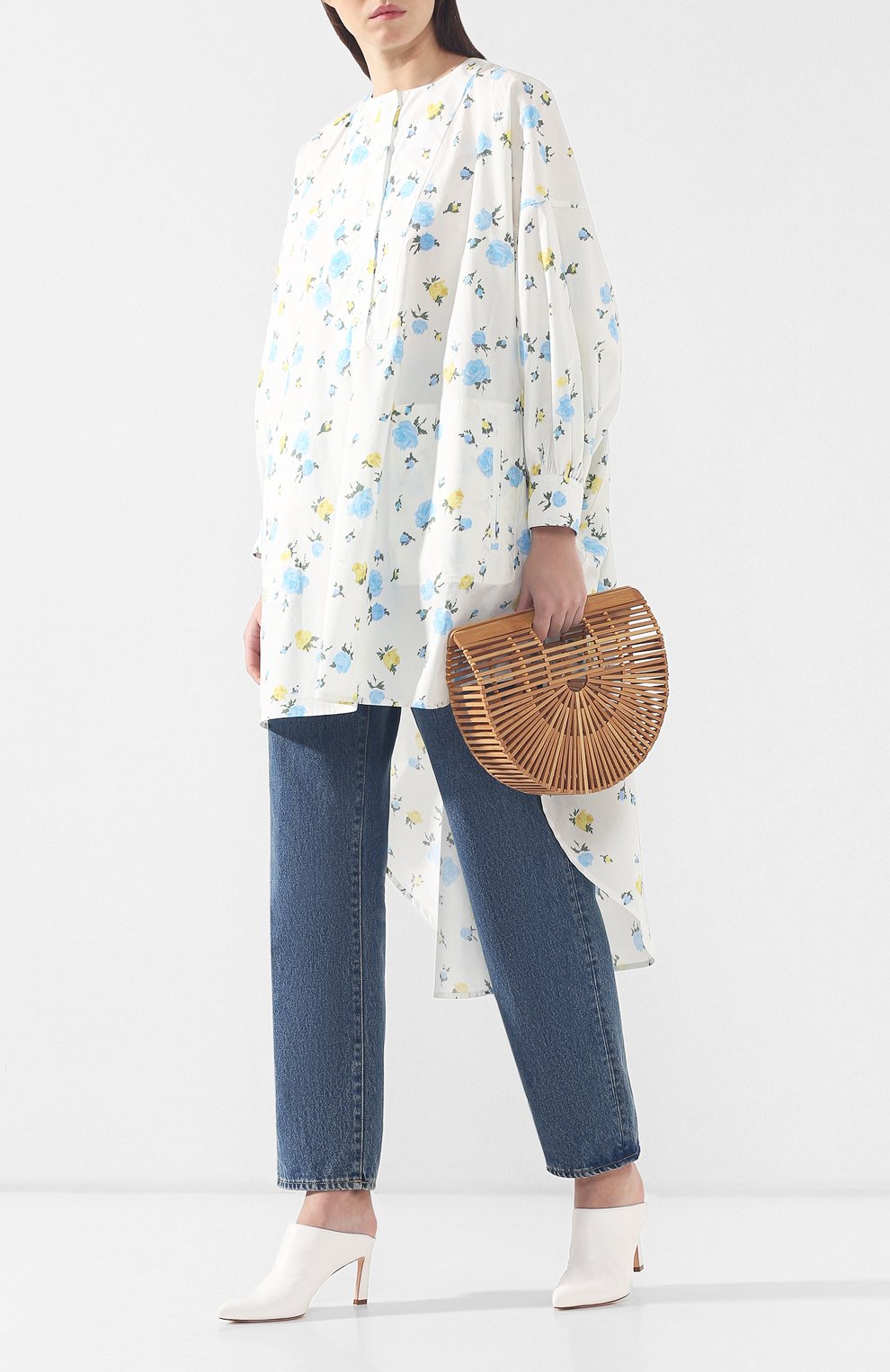 Хлопковая блузка GOLDEN GOOSE DELUXE BRAND, арт. G34WP043.A3, фото 2