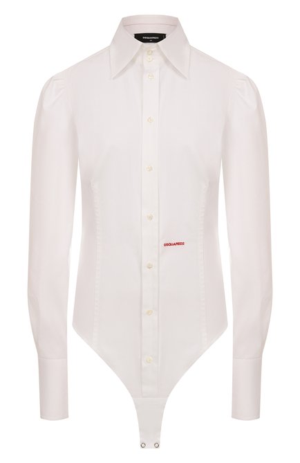 Женское хлопковое боди DSQUARED2, арт. S72NA0123/S35175