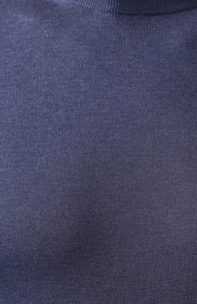 Шелковый джемпер ANDREA CAMPAGNA синего цвета по цене 43900 руб., арт. 43112/23503, фото 5 Шелковый джемпер ANDREA CAMPAGNA, арт. 43112/23503, фото 5