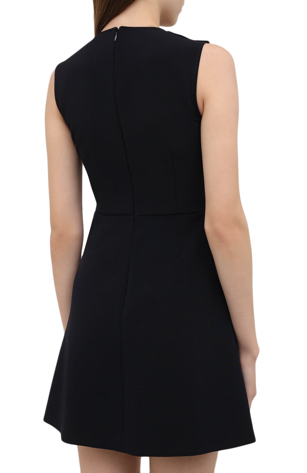 Платье REDVALENTINO темно-синего цвета по цене 59850 руб., арт. XR3VADC0/5LB, фото 4 Платье REDVALENTINO, арт. XR3VADC0/5LB, фото 4
