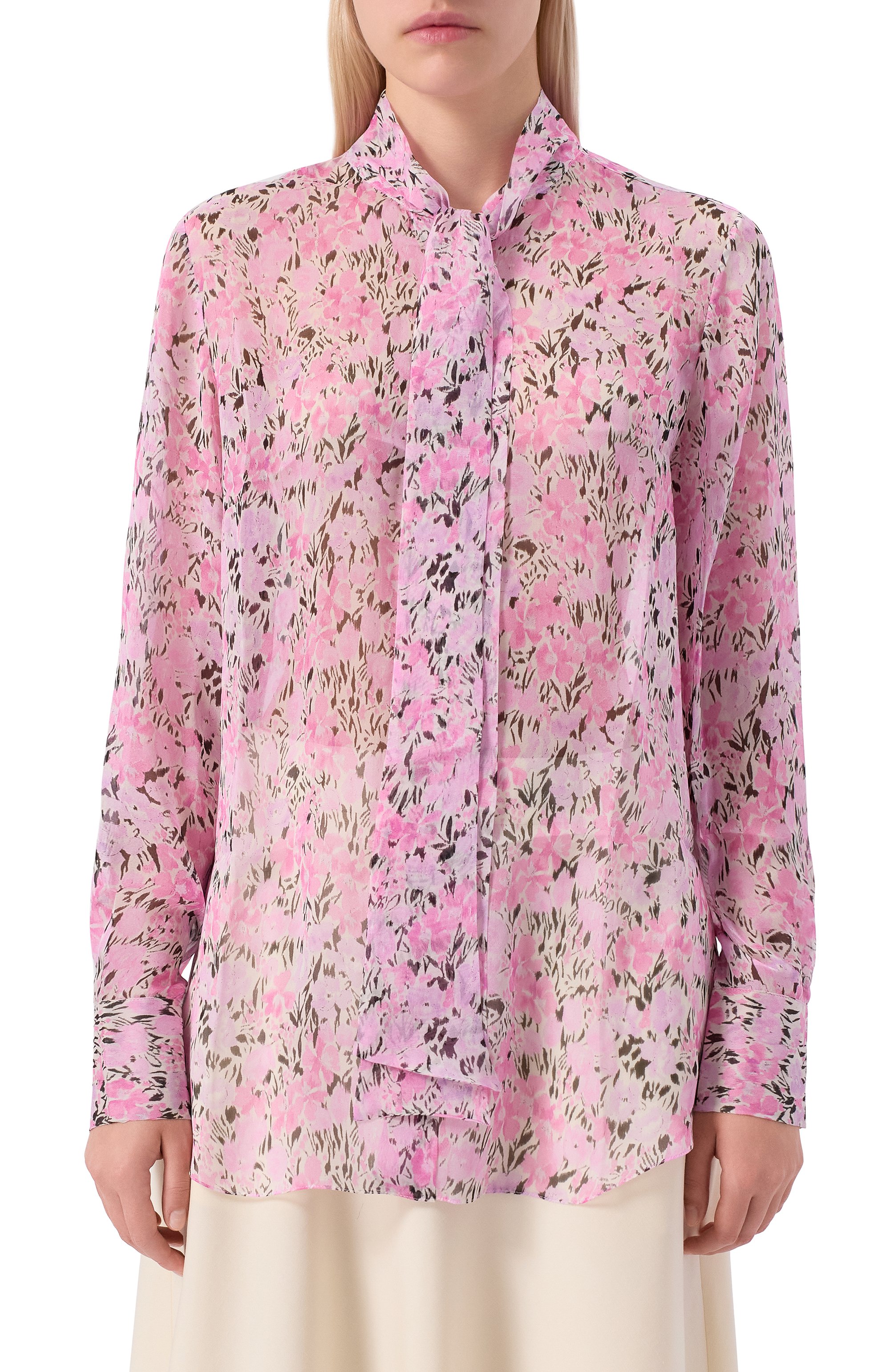 Шелковая блузка NOBLE&BRULEE, арт. NB116/010222/363, фото 3