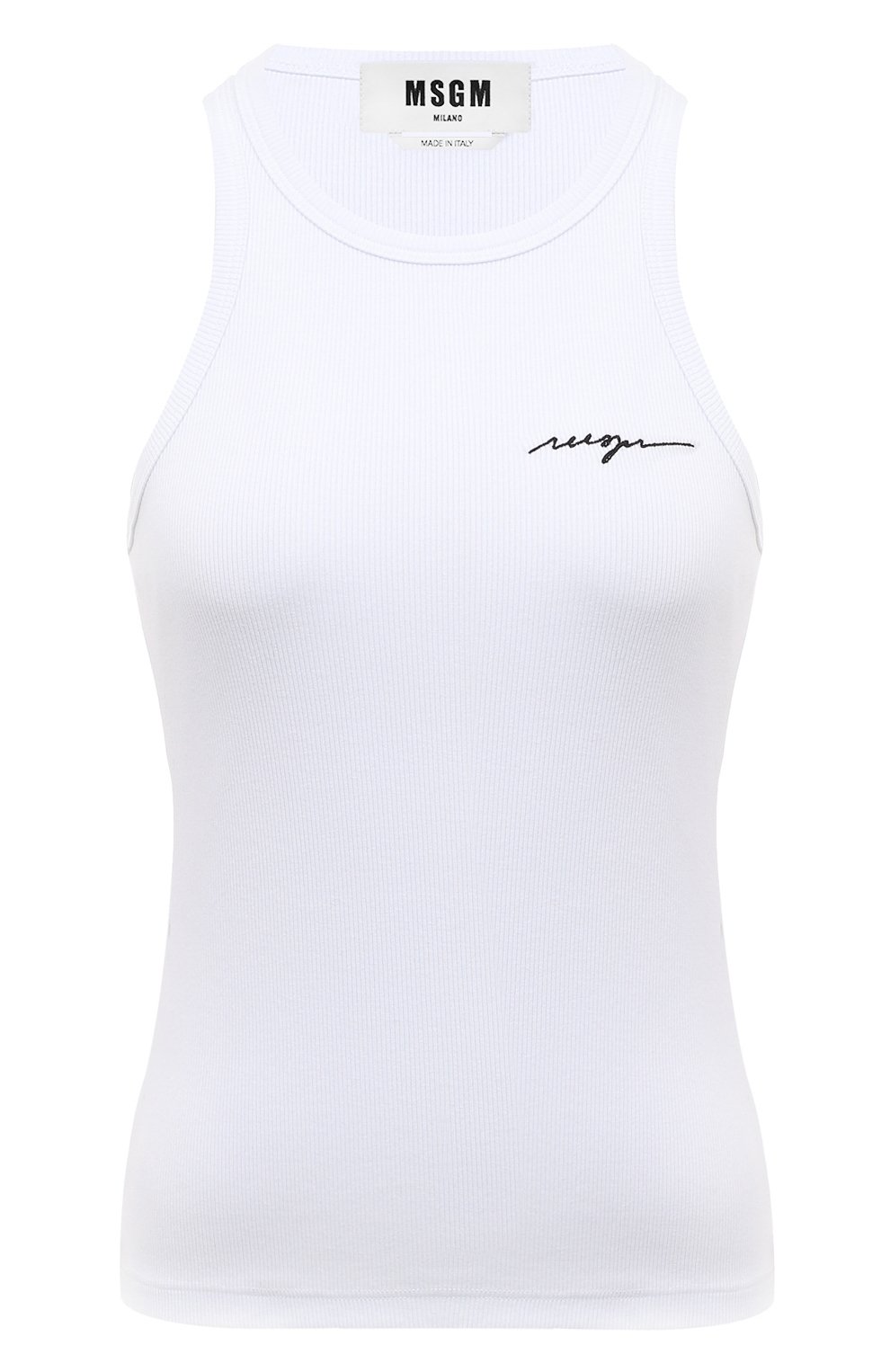 Хлопковая майка MSGM, арт. 3641MDT86/247108, фото 1