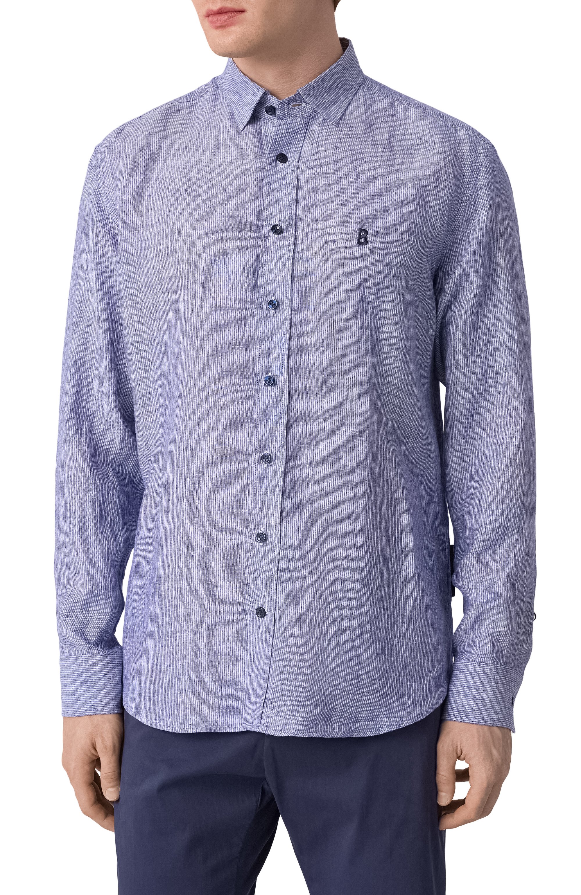 Льняная рубашка BOGNER, арт. 58848064, фото 3