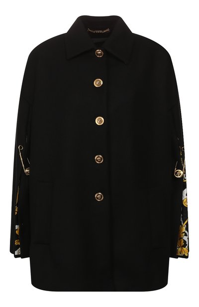 Женское  шерстяное пальто VERSACE, арт. A83993/A108037