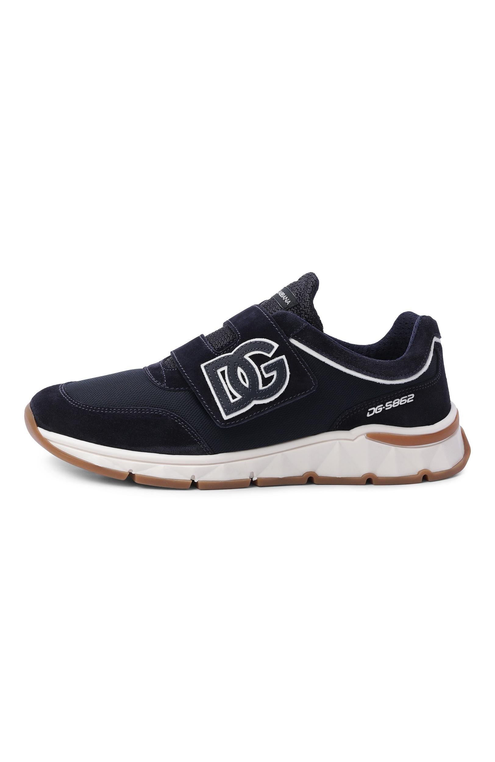 Комбинированные кроссовки dg running DOLCE & GABBANA, арт. DA5187/AA954_001, фото 2