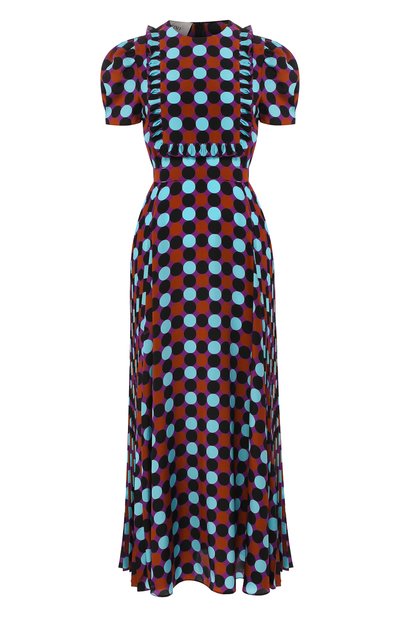 Женское шелковое платье VALENTINO, арт. RB0VAM654JC