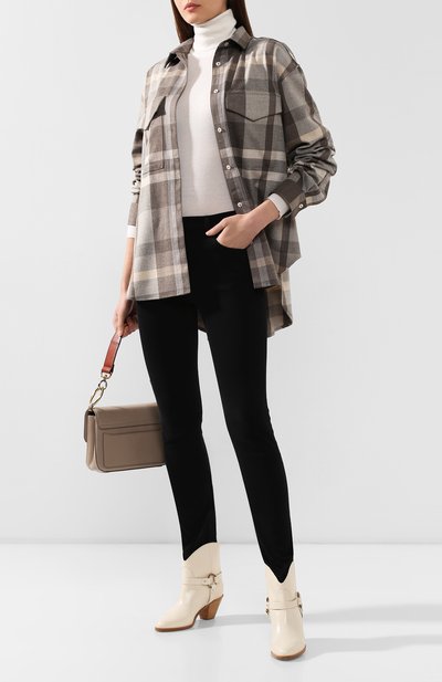 Кожаные ботильоны FRANCESCO RUSSO, арт. R1B583/CALF LEATHER, фото 2