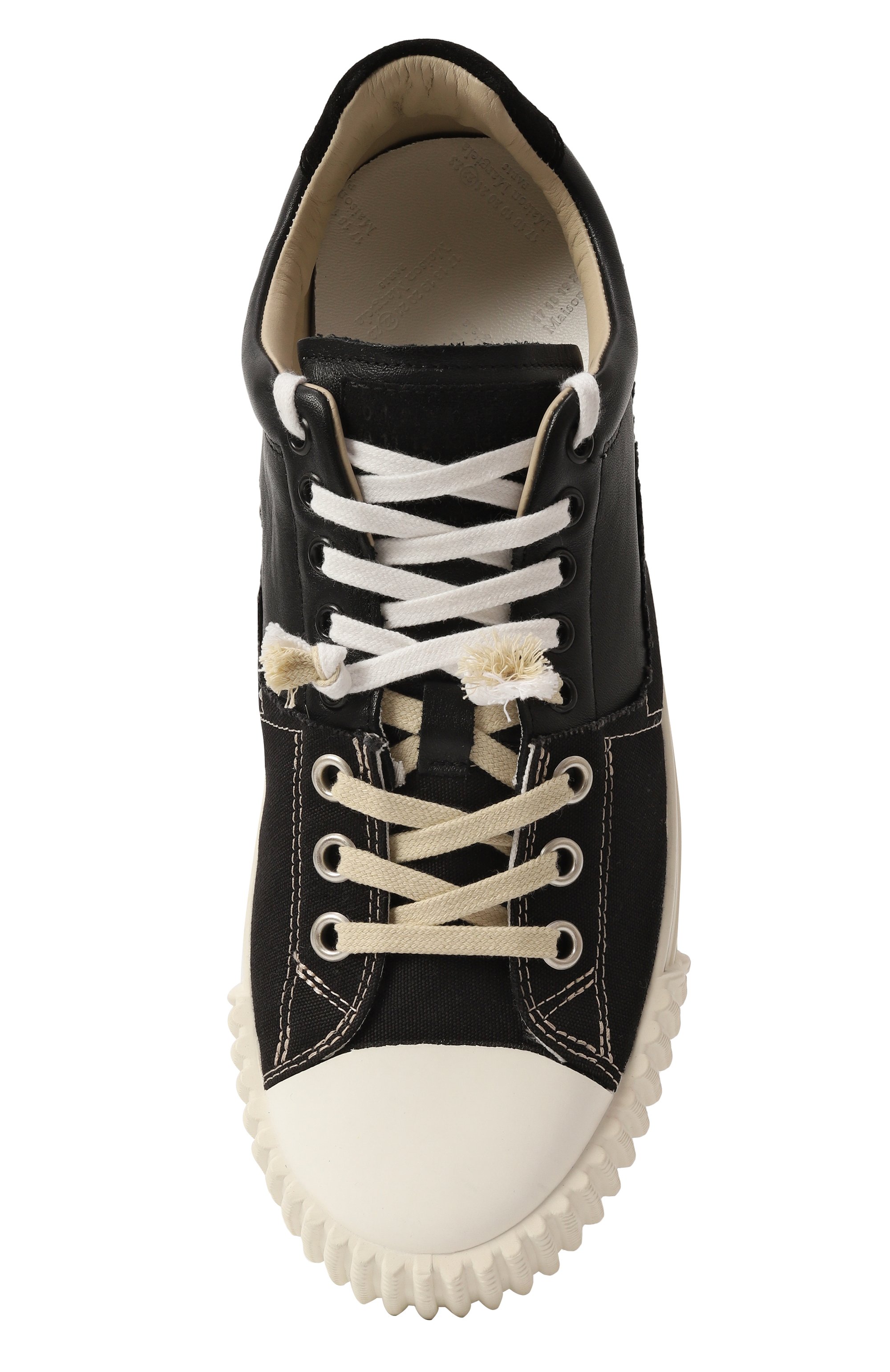 Комбинированные кеды evolution MAISON MARGIELA, арт. S57WS0391/P5063, фото 6