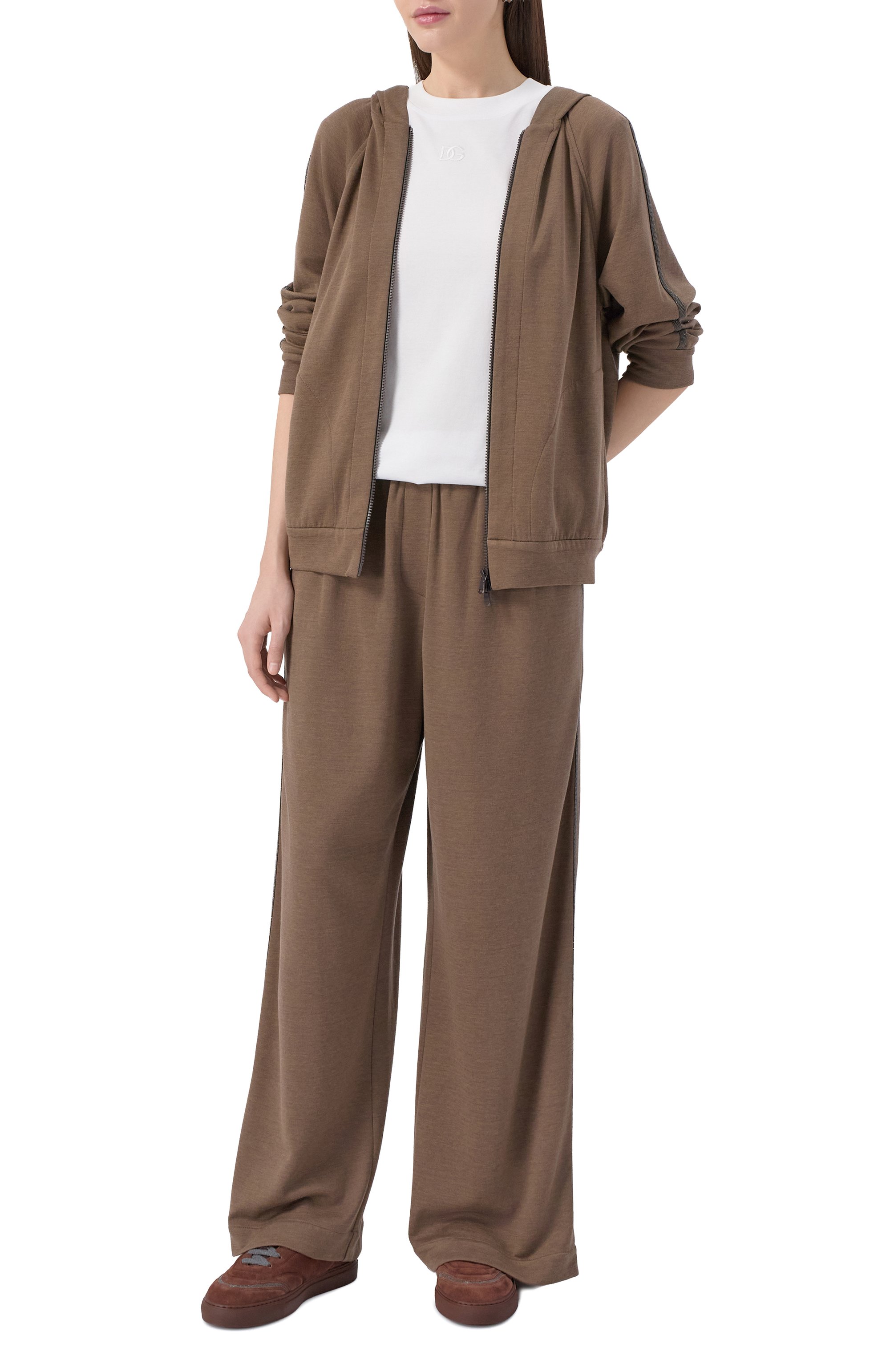 Хлопковая футболка DOLCE & GABBANA белого цвета по цене 49950 руб., арт. F8V42Z/GDC9C, фото 2 Хлопковая футболка DOLCE & GABBANA, арт. F8V42Z/GDC9C, фото 2