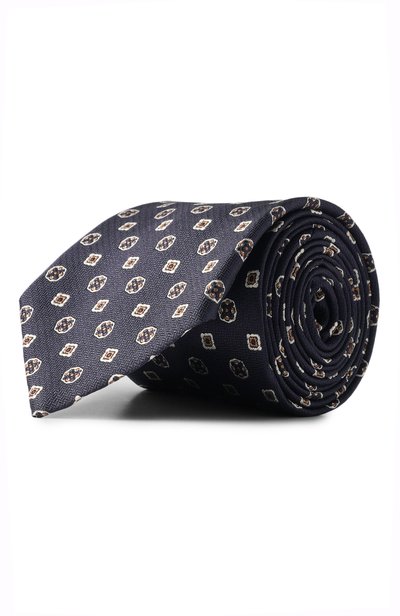Мужской шелковый галстук CANALI, арт. 18/HJ04715