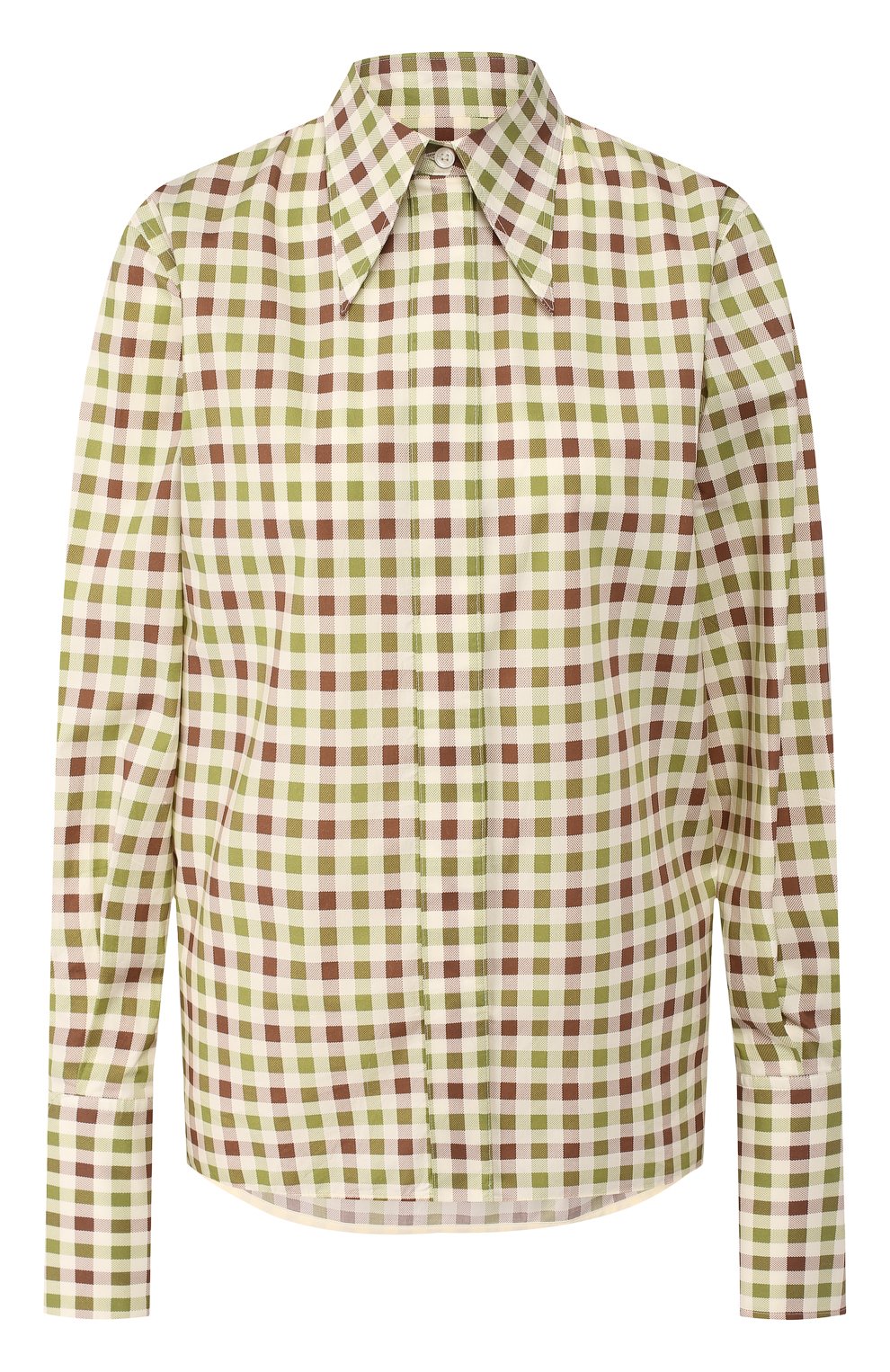 Хлопковая рубашка VICTORIA BECKHAM, арт. SH SLM 11105G, фото 1