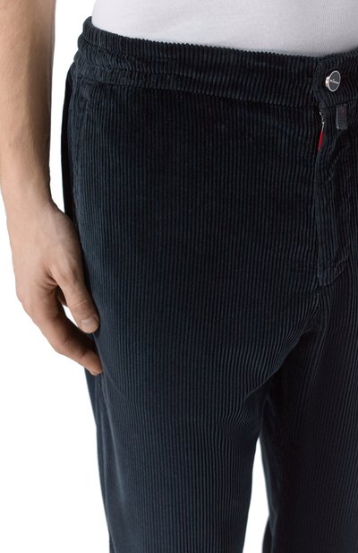 Вельветовые брюки KITON черного цвета по цене 212000 руб., арт. UPLACRK0138H22, фото 5 Вельветовые брюки KITON, арт. UPLACRK0138H22, фото 5