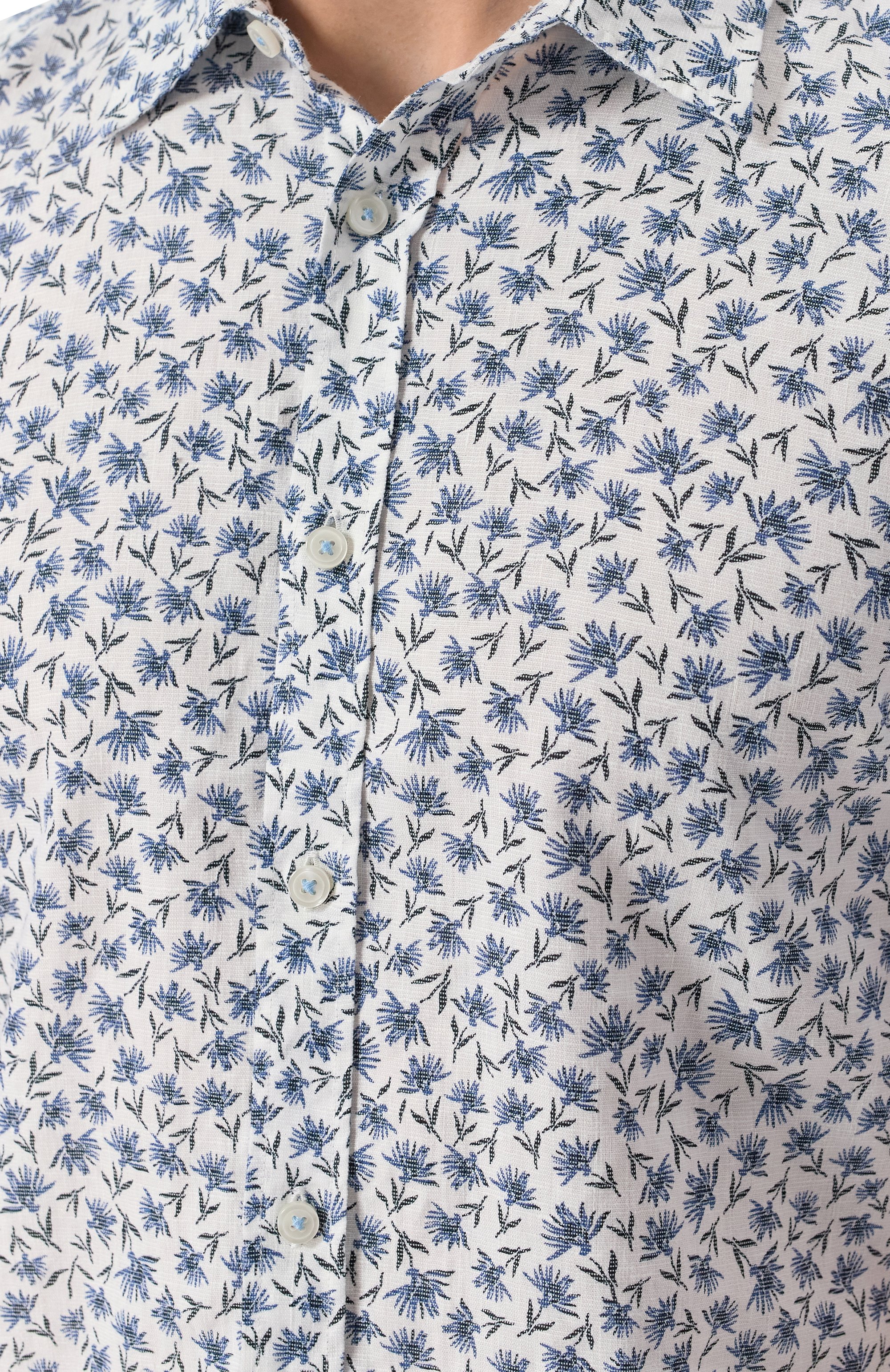 Льняная рубашка BOSS, арт. 50539565, фото 5