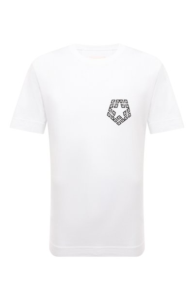 Мужская хлопковая футболка GIVENCHY, арт. BM716G/3Y86