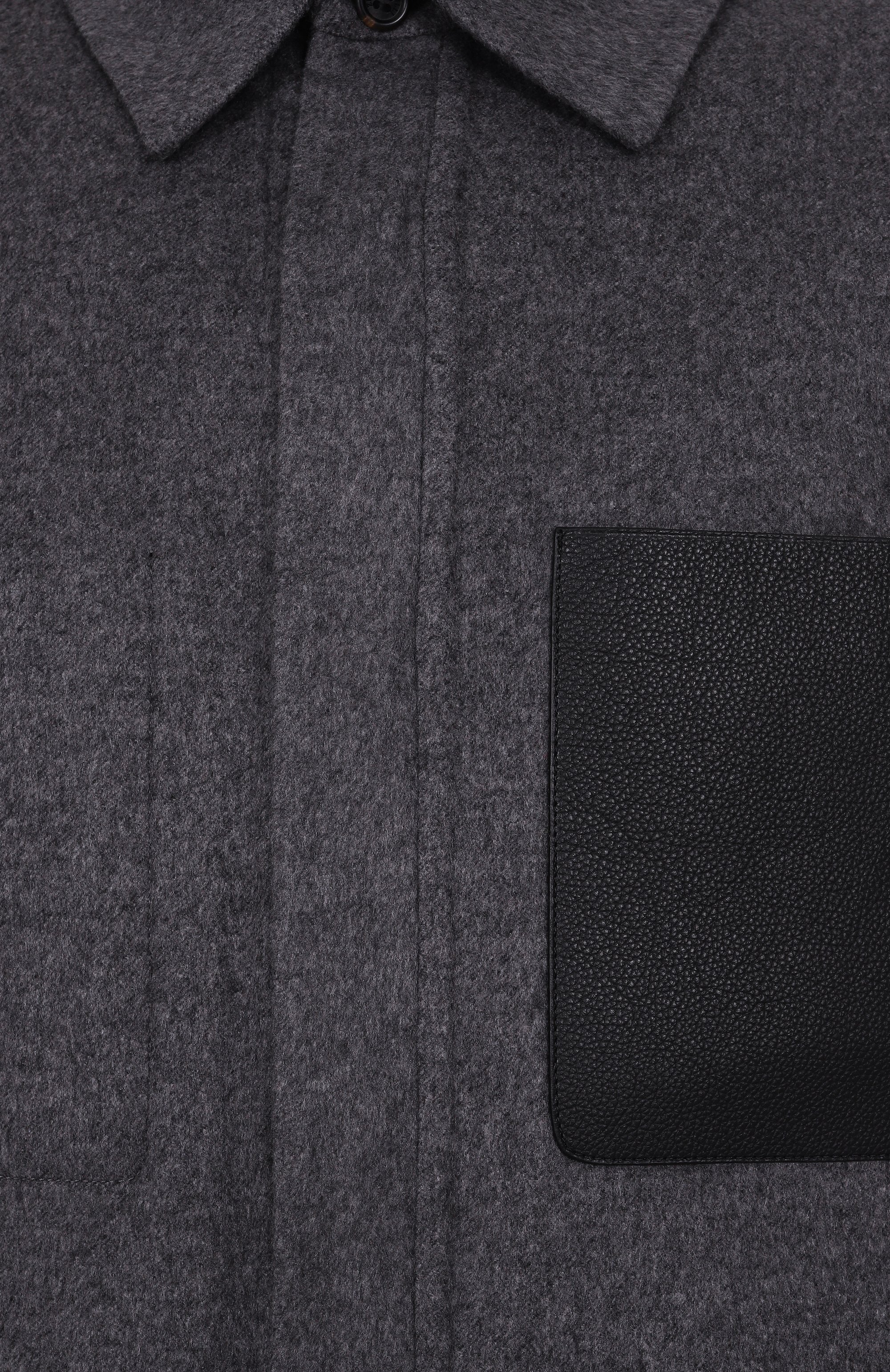 Куртка-рубашка из шерсти и шелка ZILLI, арт. DBLA04M024450037U, фото 5