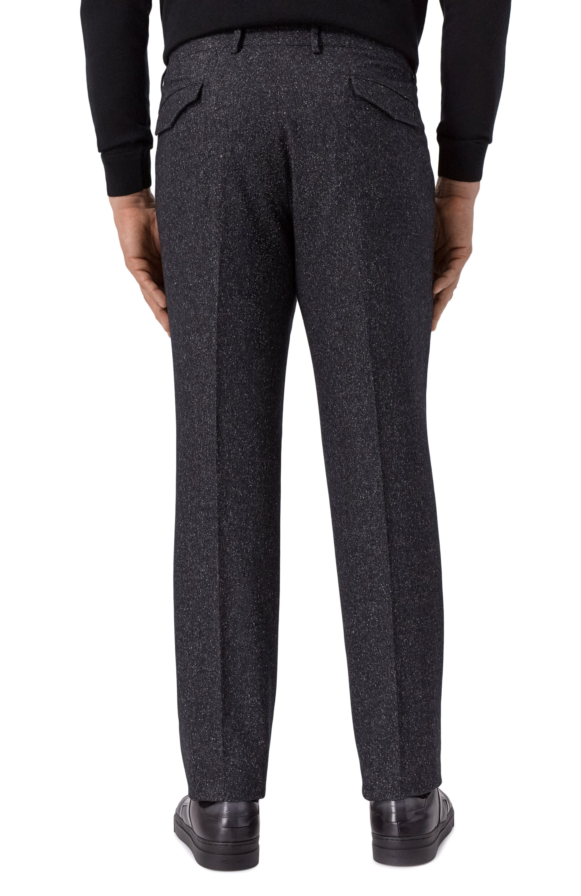 Брюки из шерсти и шелка STEFANO RICCI, арт. M1T5300022/WKC01R/60, фото 4