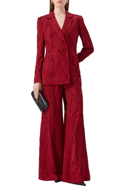 Брюки из вискозы ELIE SAAB цвета по цене 186500 руб., арт. P0131NP25/VI004, фото 2 Брюки из вискозы ELIE SAAB, арт. P0131NP25/VI004, фото 2