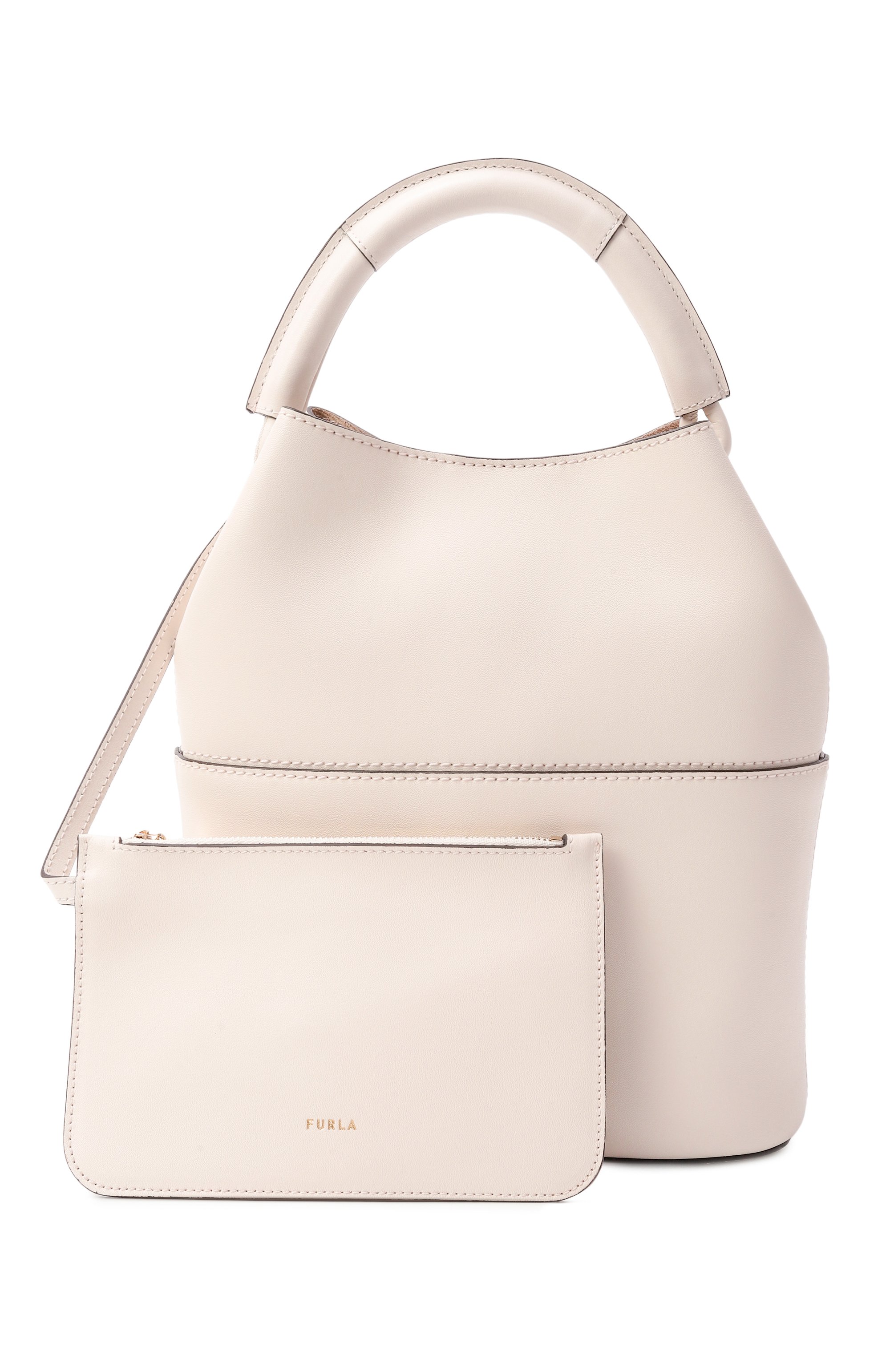 Сумка furla sfera small FURLA молочного цвета по цене 47000 руб., арт. WB01867/BX3169, фото 7 Сумка furla sfera small FURLA, арт. WB01867/BX3169, фото 7