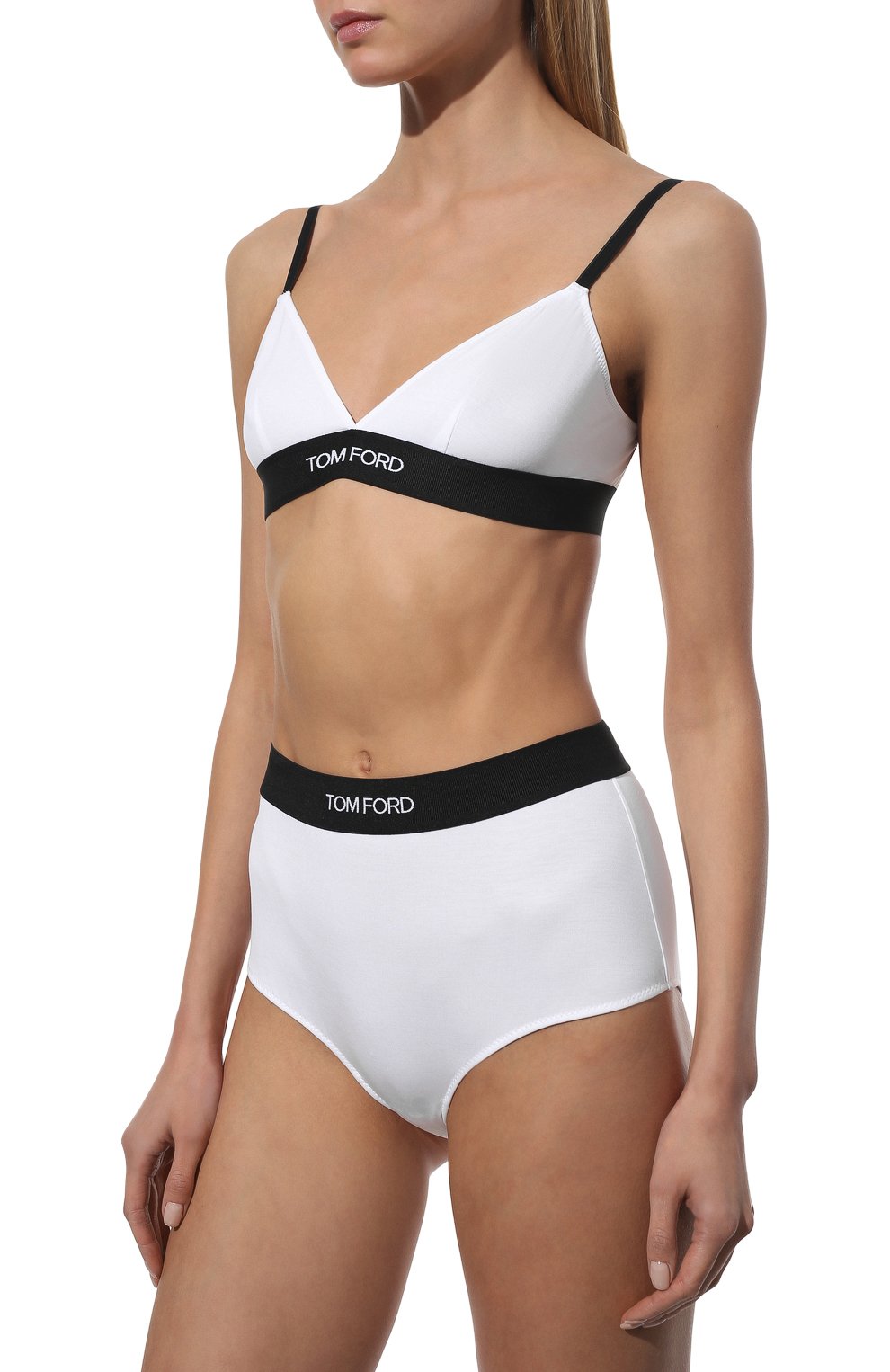 Трусы-слипы TOM FORD белого цвета по цене 14750 руб., арт. KNJ008-JEX011, фото 2 Трусы-слипы TOM FORD, арт. KNJ008-JEX011, фото 2