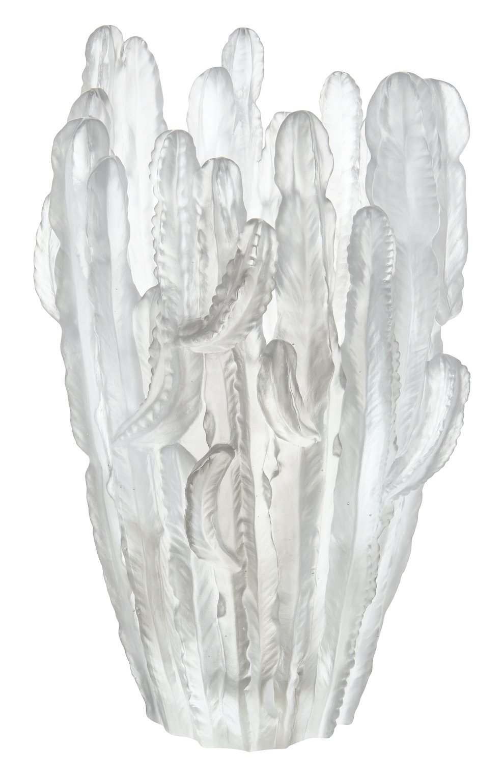 Ваза jardin de cactus DAUM серого цвета по цене 1130000 руб., арт. 05673-1, фото 1 Ваза jardin de cactus DAUM, арт. 05673-1, фото 1