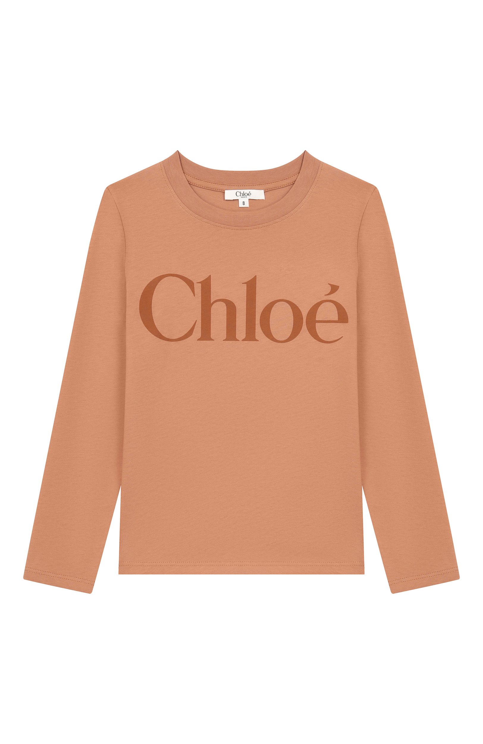 Хлопковый ло нгслив CHLOÉ, арт. C21299, фото 1