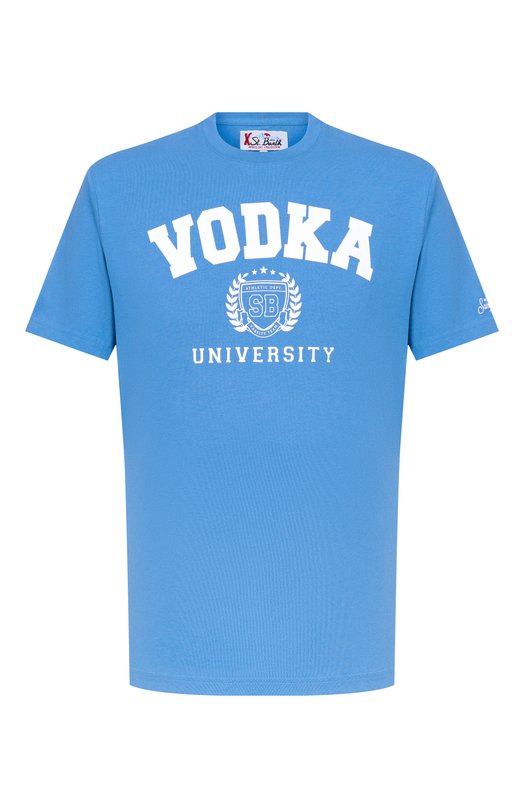 Хлопковая футболка MC2 Saint Barth ARN0001-02632I/ARN0TT Синий ARN0001-02632I/ARN0TT