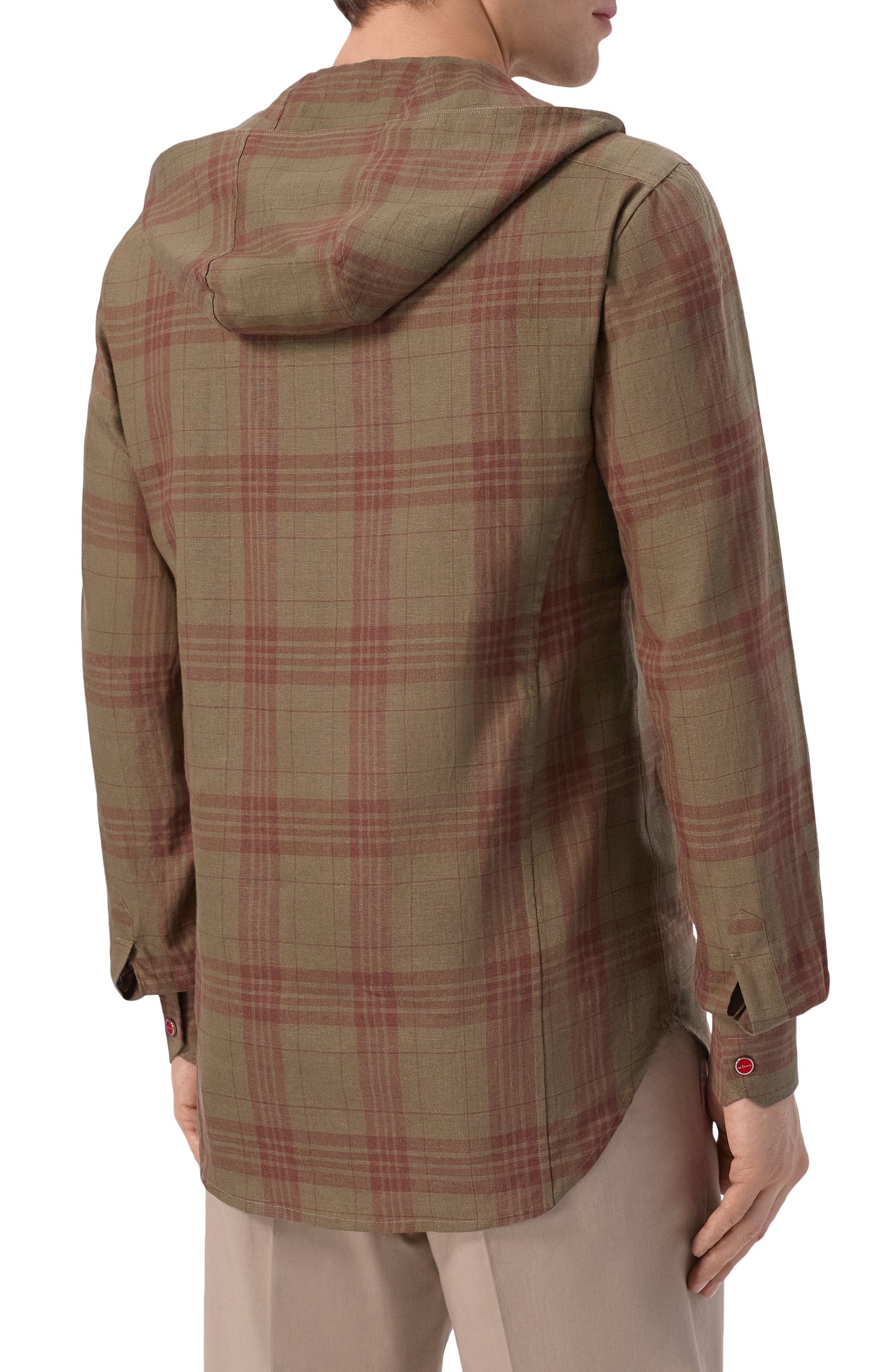 Льняная рубашка KITON, арт. UMCMARH0926907, фото 4