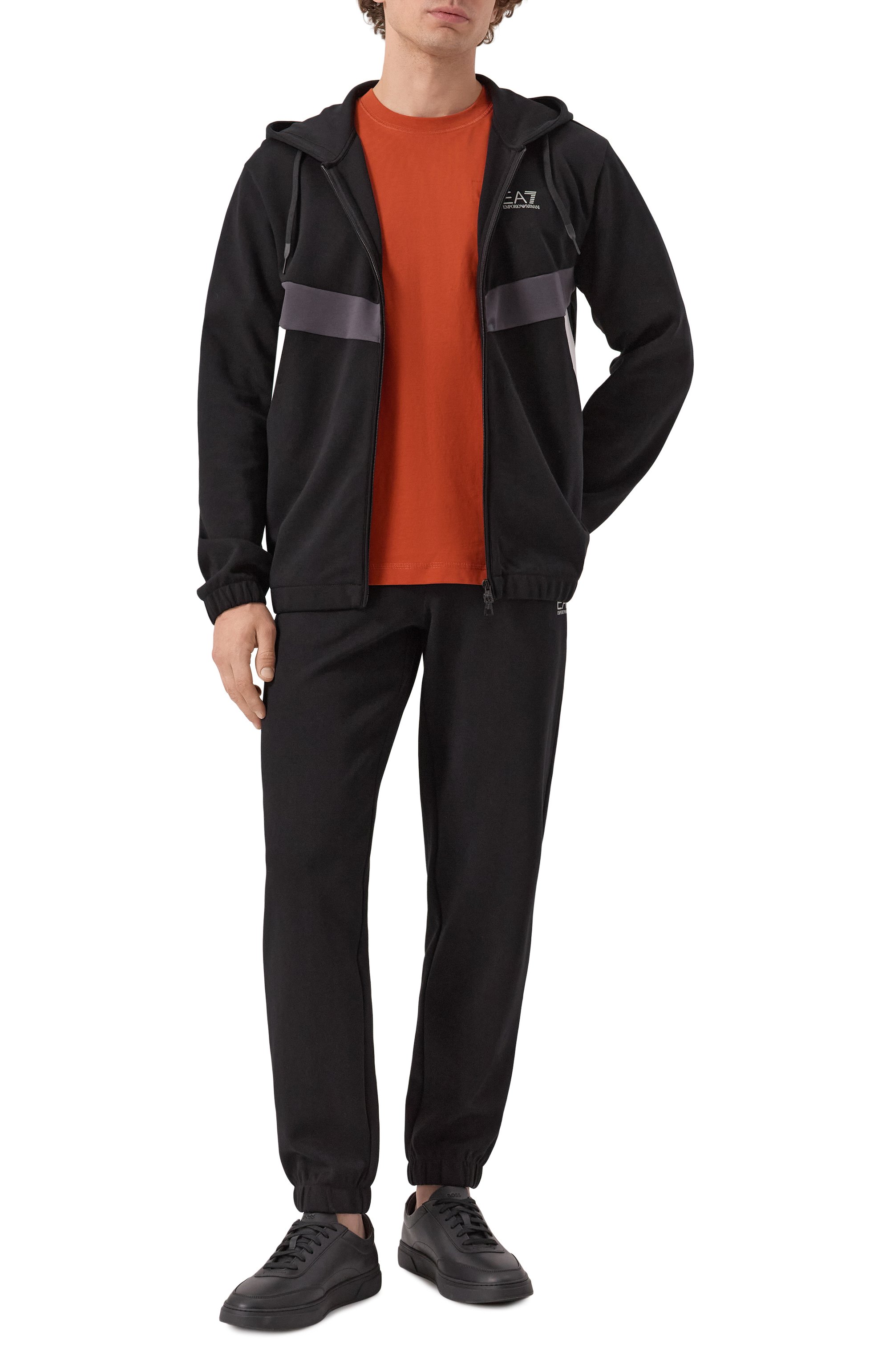 Хлопковая футболка EA7, арт. 7M000121/AF12874, фото 2