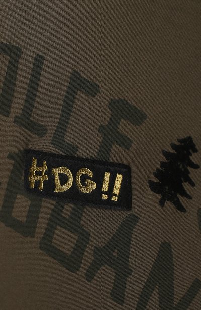 Хлопковая футболка DOLCE & GABBANA, арт. L4JTBL/G7X0E/2-6, фото 3