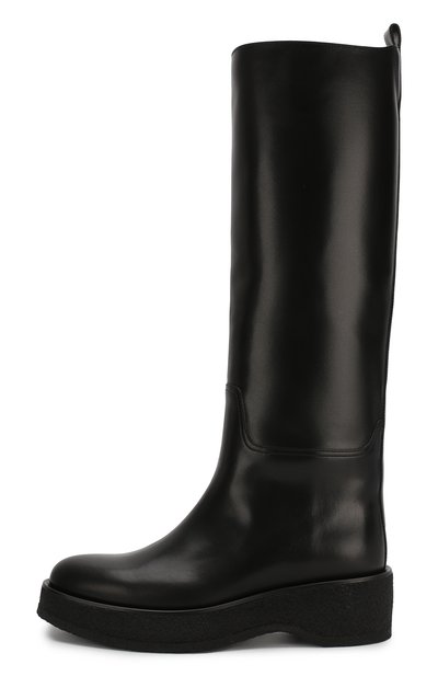 Кожаные сапоги motorbike THE ROW, арт. F1142-L52CR, фото 3