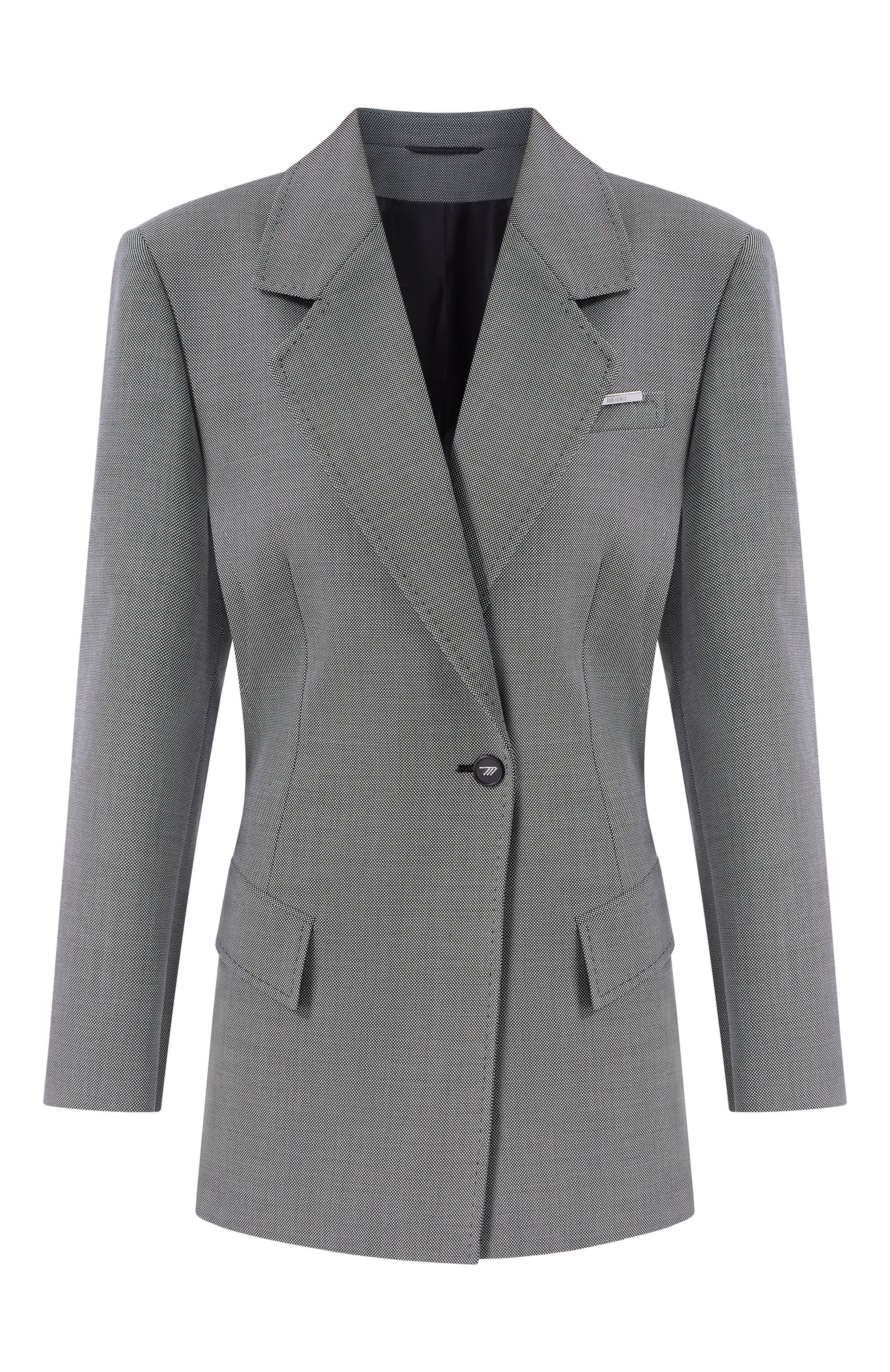 Жакет из шерсти и хлопка THE ATTICO, арт. 260WCG00093/WWC002AA, фото 1